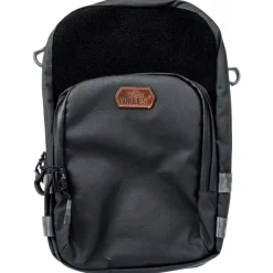 852107SBLK - VANQUEST VERT-7 Sac Bandoulière SOLID BLACK