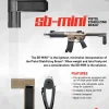 SBT-SBMINI-01-SB - SB Tactical SB-MINI AR-15 Pistol Stabilizing Brace