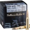 776402 Sellier&Bellot Cartouches cal 308 Winchester FMJ 147 GR PAR 50