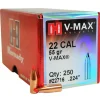 SID773913 HORNADY 22 Caliber .224 Diameter 55 Grain V-Max PAR 250 ref 22716