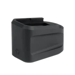 SI-EMP-AL-G19-BK - Aluminum Extended Magazine Plate for Glock 19 - 9 mm - Black