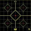 8SI-GREEN-6PK - Proshot 8" SplatterShot ® Green Sight In Target - Peel & Stick - 6 Pack