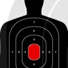 SILH-8PK - Proshot 12" x 18" Silhouette SplatterShot® Heavy Tag Paper Target - 8 Qty. Pack