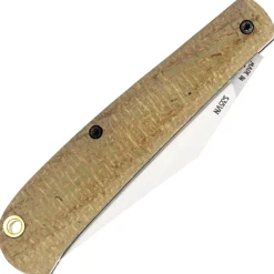 Smith & Sons Marshland Trapper Apache Knapped Roux Canvas Micarta
