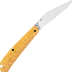 Smith & Sons Marshland Trapper Apache Knapped Natural Canvas Micarta