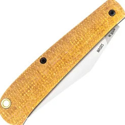 Smith & Sons Marshland Trapper Apache Knapped Natural Canvas Micarta
