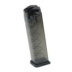 SMK-GLK-9-22 - Chargeur pour Glock 17 / 19 / 26 / 34 - 9x19 22 coups- Carbon Smoke Series