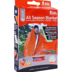 SOLCOUV5 - Adventure medical SOL Couverture de survie toutes saisons