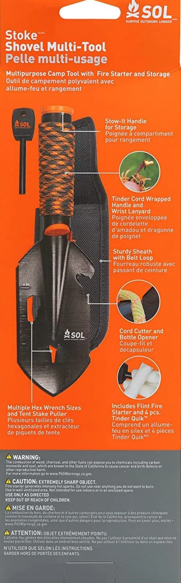 SOLESSEN1033 - Adventure medical SOL Pelle multi fonctions