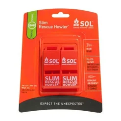 SOLSIGNAL3 - Adventure medical kits SOL Sifflet Slim Rescue Howler pack de 2