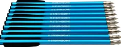 SO215 - STEAMBOW 10 Carreaux Aluminium Target Point 16,2cm 10,5grammes