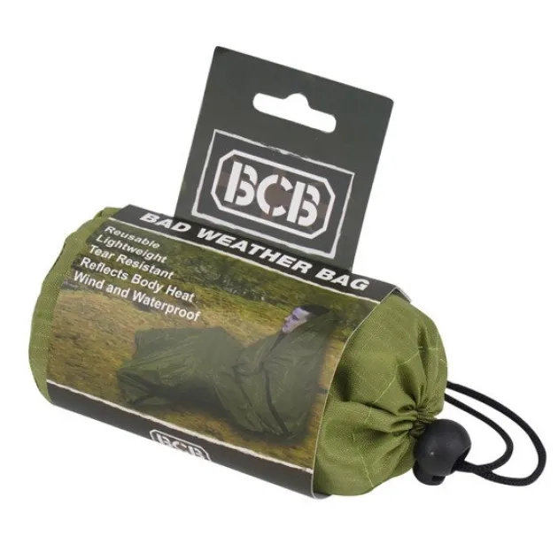 SPC23329 - BCB Sac de couchage d'urgence vert