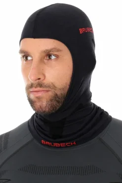 SPC35422 - Brubeck Cagoule thermique mérinos Noire