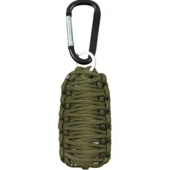 SPC32879 - Fox Outdoor Kit de survie paracorde Vert olive