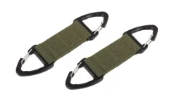 SPC18943 - 101 Inc. Double mousquetons Molle Vert olive