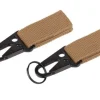SPC18950 - 101 Inc. Mousqueton passant MOLLE avec anneau coyote
