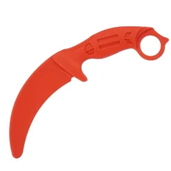 SPC28801 - K25 Karambit Trainer Rouge avec Etui ~ 50% Rigidité