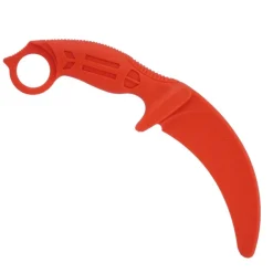 SPC28801 - K25 Karambit Trainer Rouge avec Etui ~ 50% Rigidité