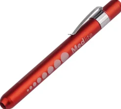 SPC41799 - MACTRONIC Torche MedLite 4000K 10lm - 2xAAA ROUGE