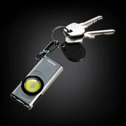 SPC44968 - MACTRONIC torche porte-clés Flagger Nano - 500 lm - USB-C - Aimant - Gris