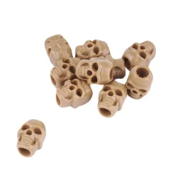 SPC32856 - Mil-Tec Bead Skull coyote par 10