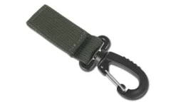 SPC3946 - Mil-Tec Mousqueton pivotant sur passant Olive
