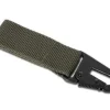 SPC10017 - Mil-Tec Passant avec mousqueton acier Vert olive