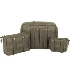 SPC23161 - Mil-Tec Set de 3 poches de rangement mesh Olive