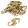 SPC28259 - Mil-Tec Set de 10 S-Hooks Coyote