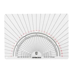 SPC41235 - M-TAC Ecopybook Tactical PR-R Protractor Rapporteur/Règle Tactique