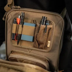 SPC41180 - M-TAC Laser Cut Hex Shoulder Bag - Cordura - Coyote