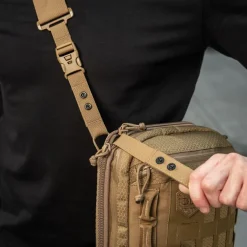 SPC41180 - M-TAC Laser Cut Hex Shoulder Bag - Cordura - Coyote