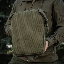 SPC41181 - M-TAC Laser Cut Hex Shoulder Bag - Cordura - Ranger Green