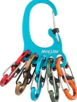 SPC32686 - NITE IZE BigFoot Locker KeyRack Aluminium Couleurs Assorties