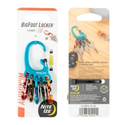 SPC33686 - Nite Ize BigFoot Locker Keyrack Aluminium
