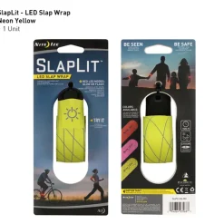 SPC15056 - Nite Ize Bracelet Slaplit LED Slap Wrap Neon Jaune