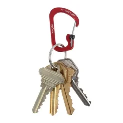 SPC19135 - Nite Ize Mousqueton Slidelock N° 2 Aluminium Rouge