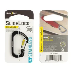SPC12883 - Nite Ize Mousqueton Slidelock N° 2 Noir