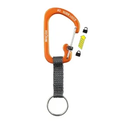 SPC19122 - Nite Ize Porte clefs Slidelock aluminium N°3 orange