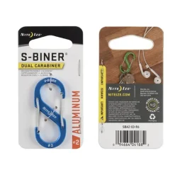 SPC19184 - Nite Ize S-Biner #2 aluminium bleu