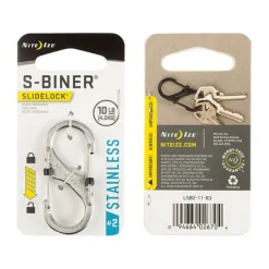 SPC11473 - Nite Ize S-Biner Slidelock N° 2 acier
