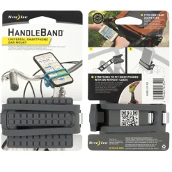 SPC17537 - Nite Ize Support de guidon universel pour téléphone Handleband gris