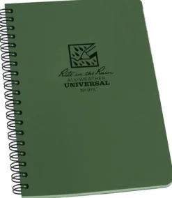 SPC15008 - RITE IN THE RAIN 973 All-Weather Notebook 11,7x17,8cm OLIVE