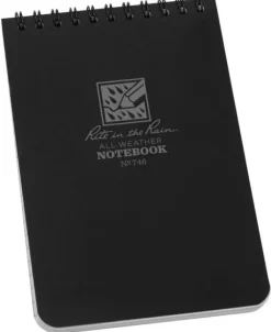 SPC12832 - RITE IN THE RAIN Carnet Tout Temps 10x15cm 746 NOIR