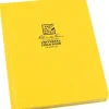 SPC42678 - RITE IN THE RAIN 370F-LG Waterproof Book - 223 x 175 mm - 80 Feuilles JAUNE