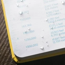 SPC42678 - RITE IN THE RAIN 370F-LG Waterproof Book - 223 x 175 mm - 80 Feuilles JAUNE