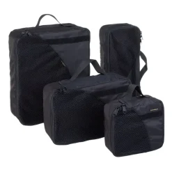 SPC19368 - Wisport Set de 4 organiseurs PackBox noir