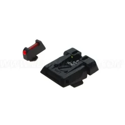 SPF16GL - LPA Adjustable Sight Set for GLOCK with Fiber Optic
