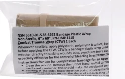 SPKDMH1115 - SPEEDHOOK Combat Trauma Wrap Pansement Transparent