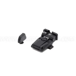 SPR36GL30 - LPA Adjustable Sight Set for GLOCK with White Dots